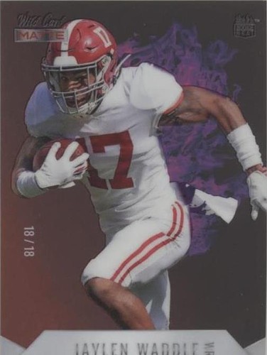 2021 Wild Card MATTE Jaylen Waddle #MRHR-12