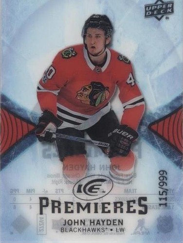 2017-18 Upper Deck Ice - John Hayden #150
