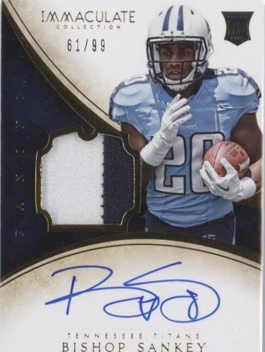 2014 Panini Immaculate Collection Bishop Sankey #119