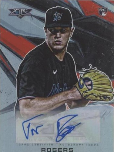 2021 Topps Fire - Trevor Rogers #AV-TR