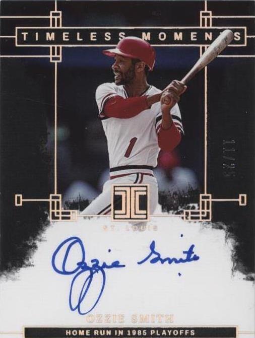2024 Panini Impeccable - Ozzie Smith #TMS-OS