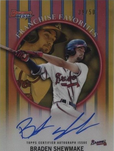 2019 Bowman's Best - Braden Shewmake #99FFA-BS