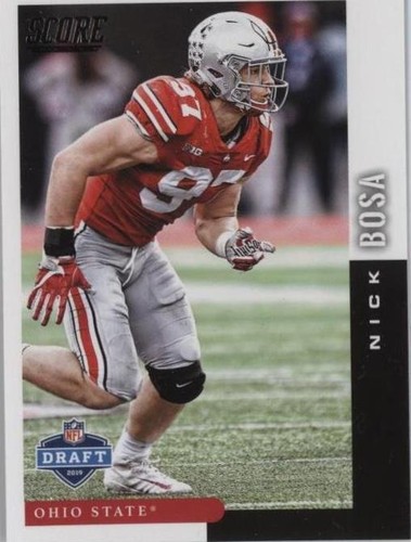 2019 Score Nick Bosa #DFT-4
