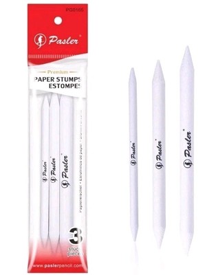 Pasler Paper Stump Pastel Pencil Drawing Blending Set of 3