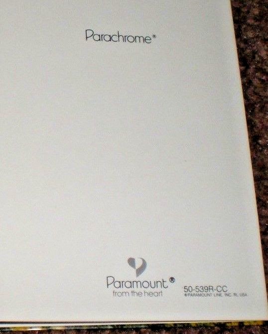 PARAMOUNT CONGRATULATIONS ON YOUR PROMOTION GREETING CARD - NEW - VINTAGE UNUSED
