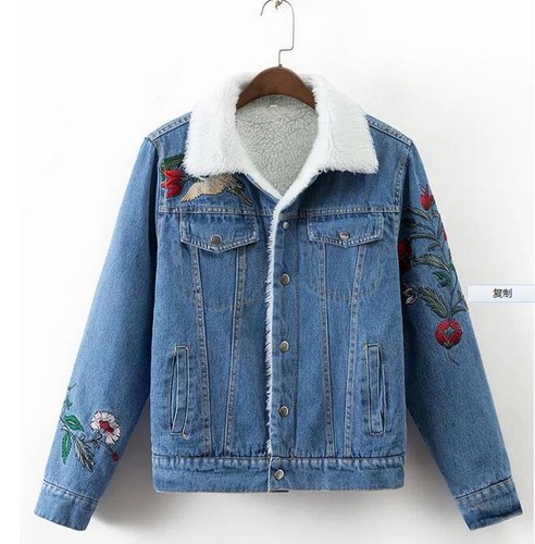 floral winter coat womens