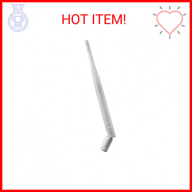 Dericam Universal 2.4G 5dBi WiFi Antenna for Security Camera/Router, WiFi Booste