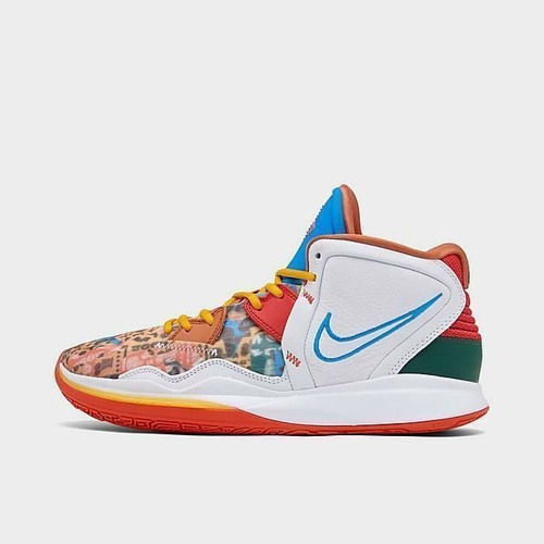 Nike Kyrie Infinity White Red Multi Mens Basketball Shoes