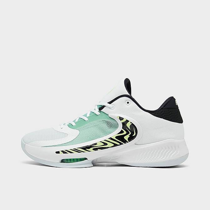 

Мужские кроссовки NIKE ZOOM FREAK 4 White/Black/Barely Volt DJ6149-100, Белый
