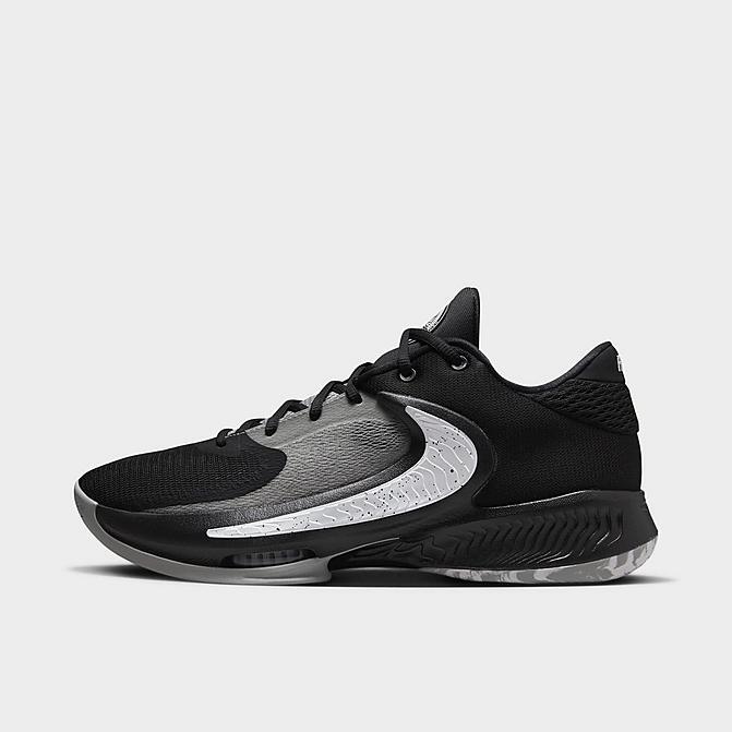 

Мужские кроссовки NIKE ZOOM FREAK 4 BASKETBALL DJ6149-001 Black/White/Light Smoke, Черный, Nike Zoom Freak