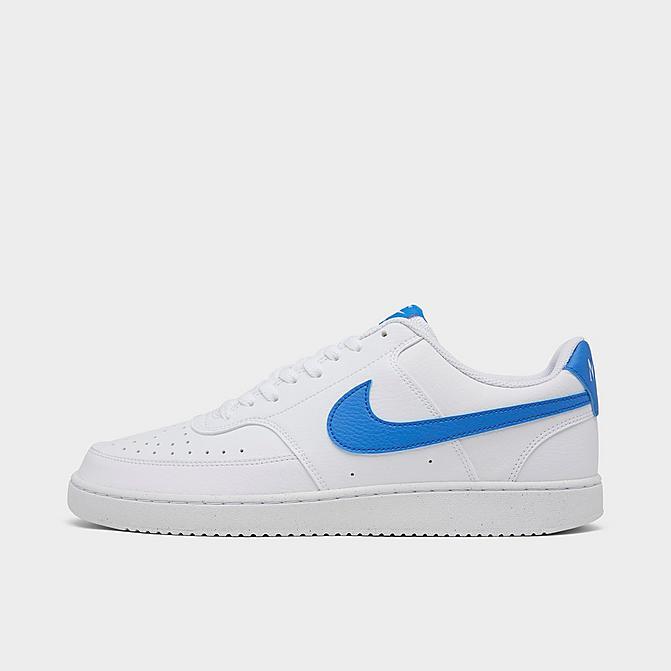 

Мужские кроссовки NIKE COURT VISION LOW NEXT NATURE белого/светло-голубого цвета DH2987-105, Белый