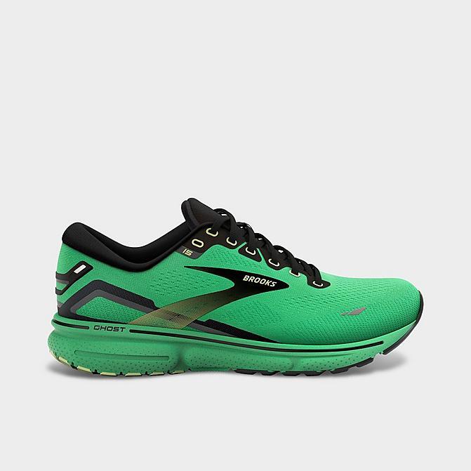 Кроссовки мужские BROOKS GHOST 15 Green/Black/Sharp Green - 1103931D