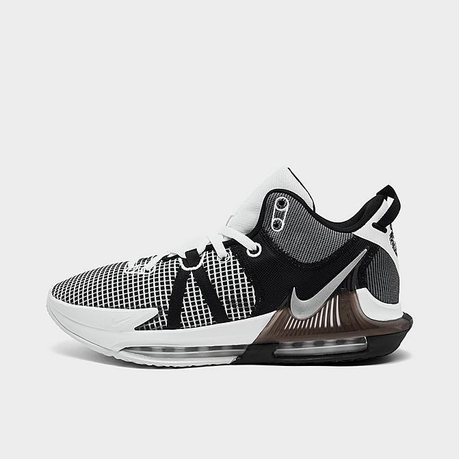 

Кроссовки NIKE LEBRON WITNESS 7 BASKETBALL White/Metallic Silver/Black DM1123-100, Белый, Nike LeBron Witness