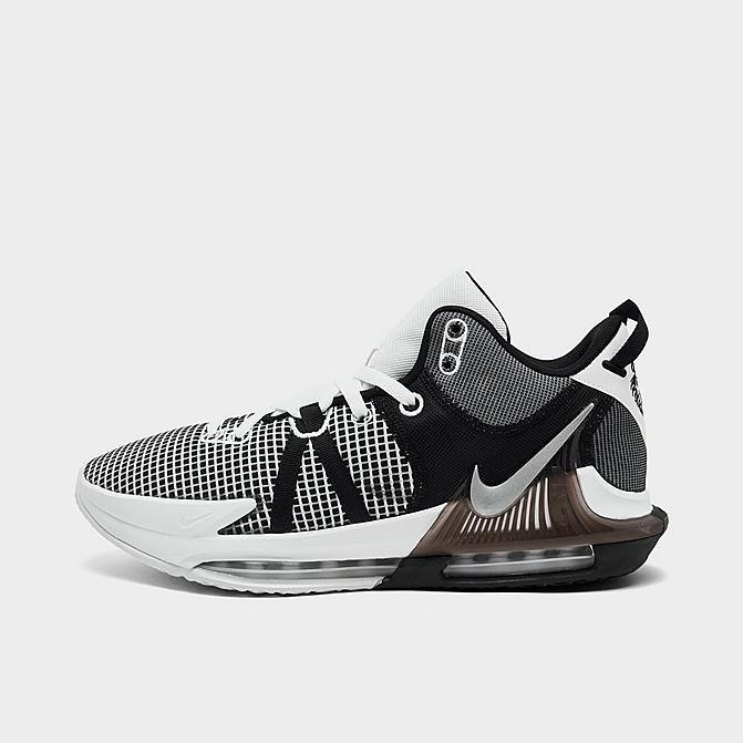 Кроссовки NIKE LEBRON WITNESS 7 BASKETBALL White/Metallic Silver/Black DM1123-100