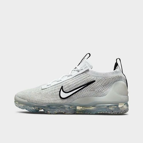 Nike Men's Air Max Vapormax 2021 White/Black/Silver Running