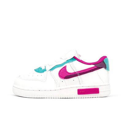 

Кроссовки Nike Force 1 Fontanka Sail/Pink Prime-Washed Teal для малышей (DO6147 101) —