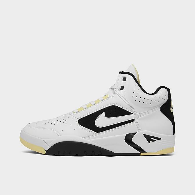 

Мужские кроссовки NIKE AIR FLIGHT LITE MID White/Lemon/Black DV0824-100, Белый, Nike Air Flight Lite
