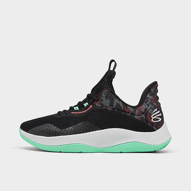 

Мужские UNDER ARMOUR CURRY HOVR SPLASH Черный/Антифриз/Серебристый металлик 3025636 002