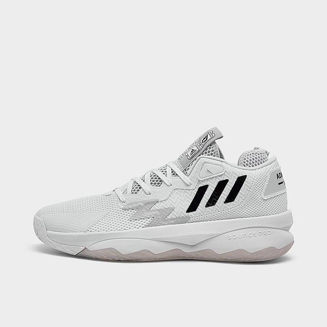 

Мужские БАСКЕТБОЛЬНЫЕ КРОССОВКИ ADIDAS DAME 8 Cloud White/Core Black/Grey One GY6462, Серый, adidas Dame