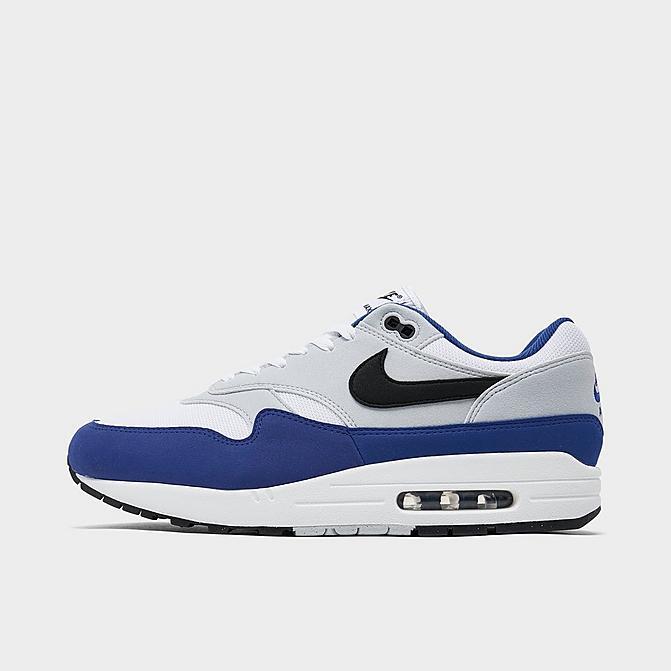 

Мужские кроссовки NIKE AIR MAX 1 белые/темно-королевский синий/чистая платина/черный FD9082-100, Белый, Nike Air Max 1