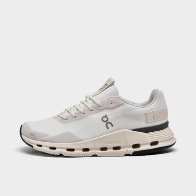 ON Running Brand Cloud Cloudnova Form White/Beige Eclipse Women's Shoes NEW 2024