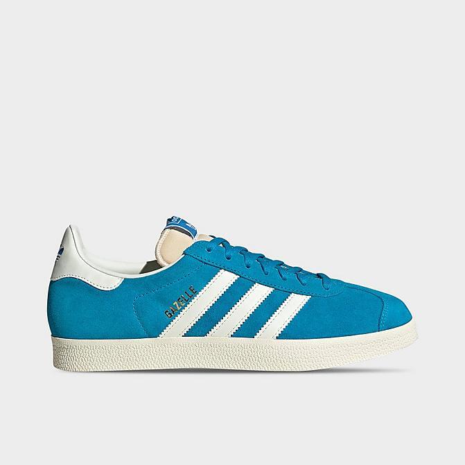 

Мужские туфли adidas GAZELLE Bold Aqua/Off White/Cream White GY7337, Синий, GY7337