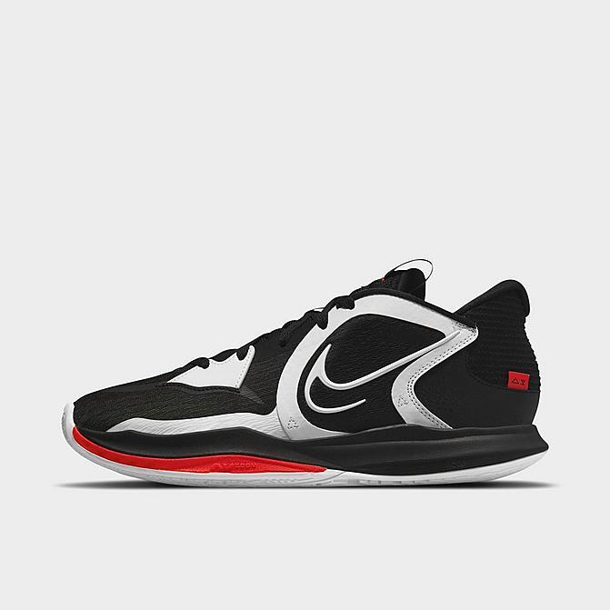 

Мужские кроссовки NIKE KYRIE 5 LOW Black White Chile Red DJ6012-001, Черный