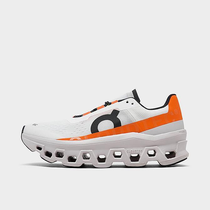Pre-owned On Running Brand Cloud Cloudmster White/orange Women's Shoes 2024