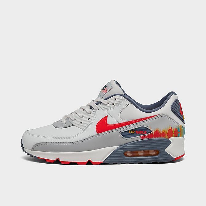 Мужские кроссовки Nike Air Max 90 HJ9147-121 Summit Белый/Ясеневый сланец/Чистая платина
