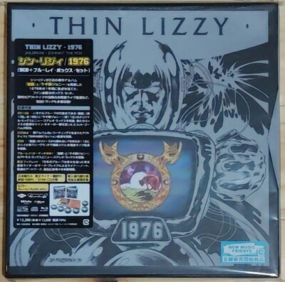 THIN LIZZY 1976 Jailbreak Johnny The Fox JAPAN 5 SHM CD BLU-RAY Limited Edition