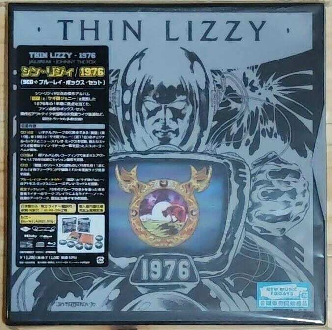 THIN LIZZY『1976 (5CD+Blu-ray)』【未開封】 THIN LIZZY 1976 Jailbreak Johnny The Fox Japan 5 SHM CD Blu