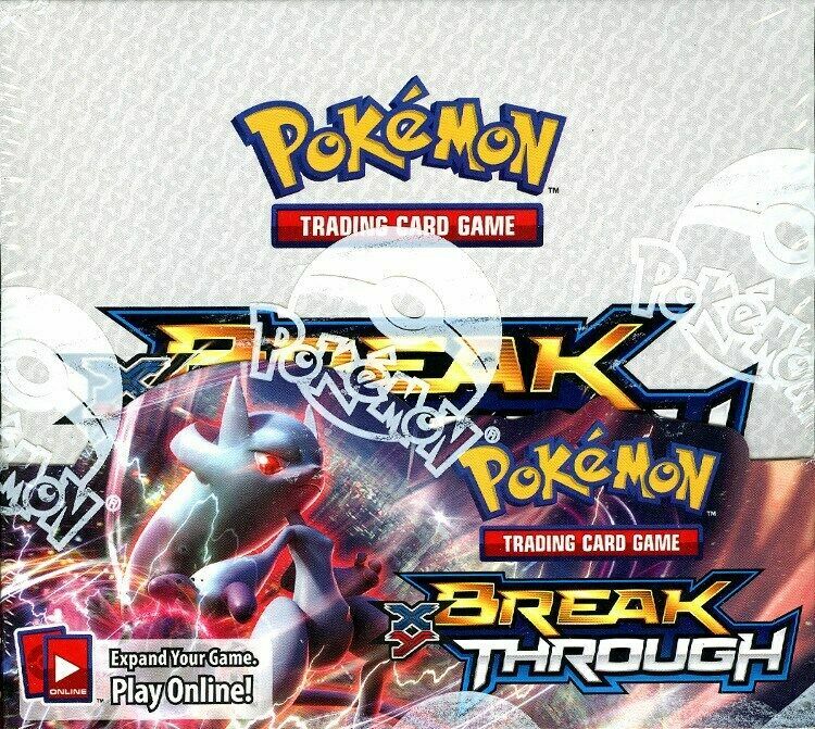 Pokemon XY Breakthrough Booster Box Factory Sealed 36 Packs