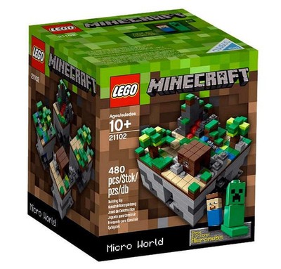 LEGO 21102 MINECRAFT MICRO WORLD MINE CRAFT - BRAND NEW - SEALED