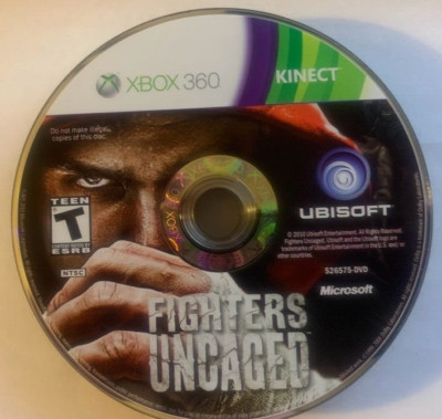 Fighters Uncaged (Microsoft Xbox 360, 2010) NO TRACKING!