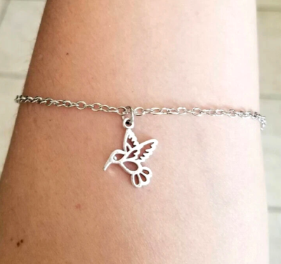 Hummingbird ankle bracelet sale