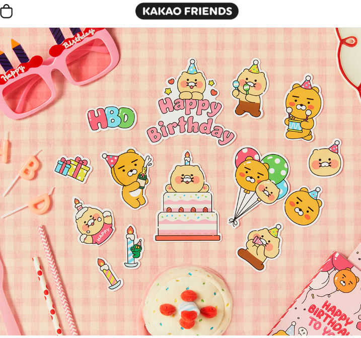 Kakao stickers cheap