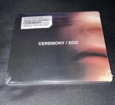 CEREMONY ZOO HYSTERIA ADULT  & VIDEO UNOPENED BRAND NEW CD DIGIPAK FREE SHIPPING