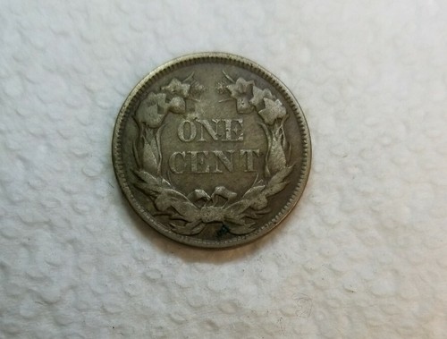 1857 Flying Eagle One Cent VF Coin