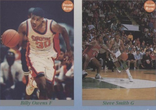 1991-92 Front Row Premier - Billy Owens/Steve Smith #3-106