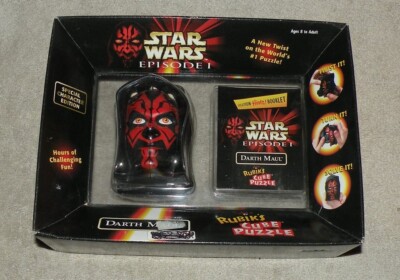 Star Wars Episode 1 Darth Maul Rubik s Cube Puzzle NEW Sealed