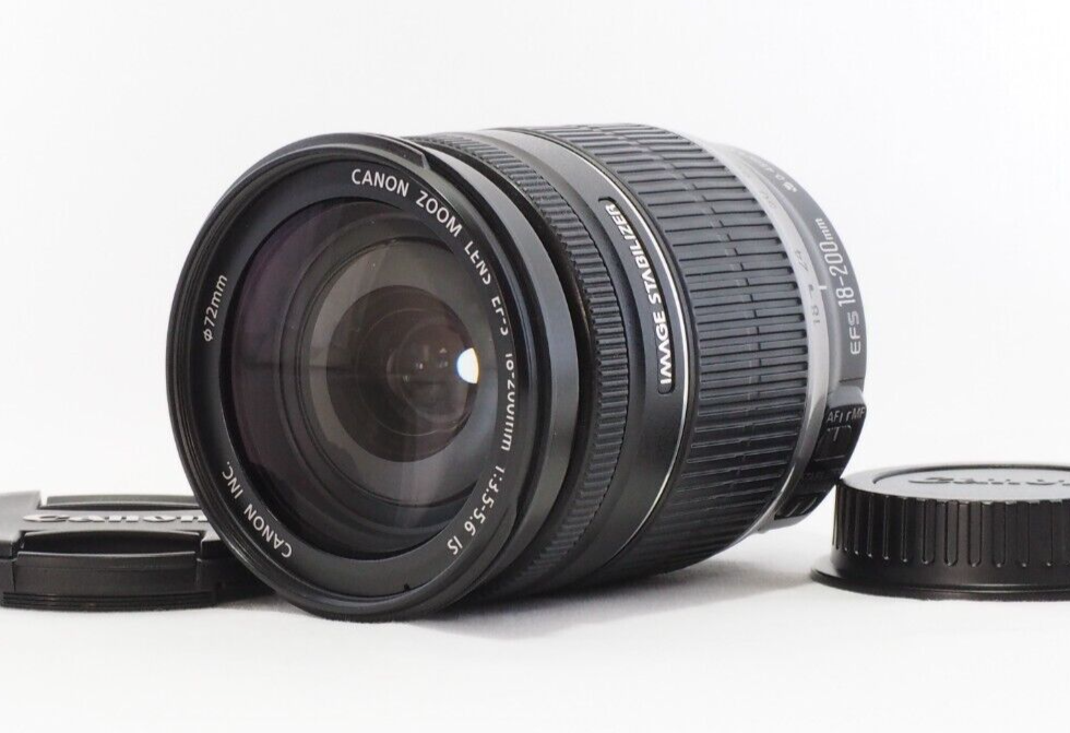Canon EF-S 18-200mm 3.5-5.6 IS AF Zoom lens Image Stabilizer