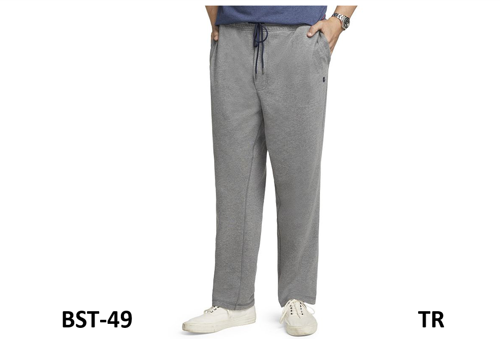 IZOD Men's Tall Classics Fleece Jogger Pant, Fleece, Cinder Block, 4X-Large Big