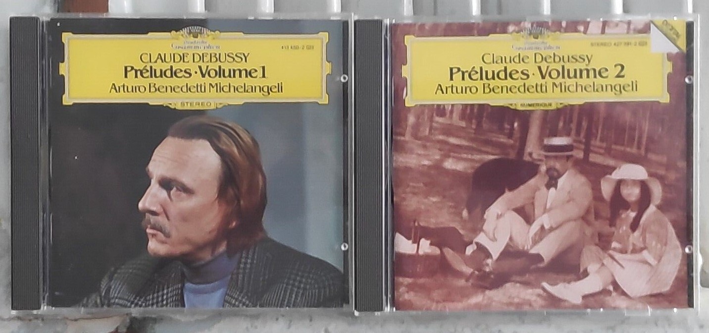 Debussy - Preludes Vol. 1&2 Michelangeli W.Germany DG Full