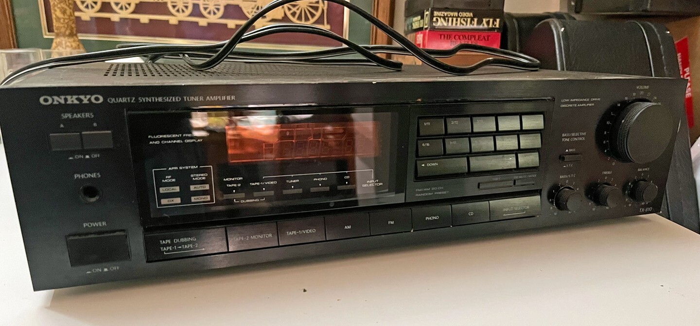 Onkyo TX-810 - 2 Channel AM FM Stereo Receiver Tuner