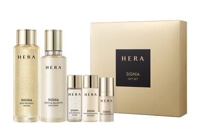 Hera Signia Water Emulsion Gift Set  Anti-Aging Whitening K-Beauty