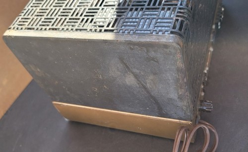 Vintage Heathkit W-5M Mono Tube Power Amplifier Amp Peerless EL34 Works