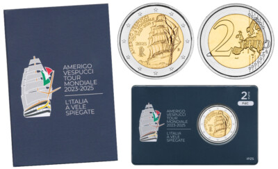 DIE LIEFERBAREN 2 EURO-STÜCKE DES JAHRES 2025