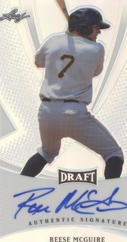 2013 Leaf Metal Draft - Reese McGuire #BA-RMG