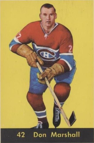 1960-61 Parkhurst - Don Marshall #42