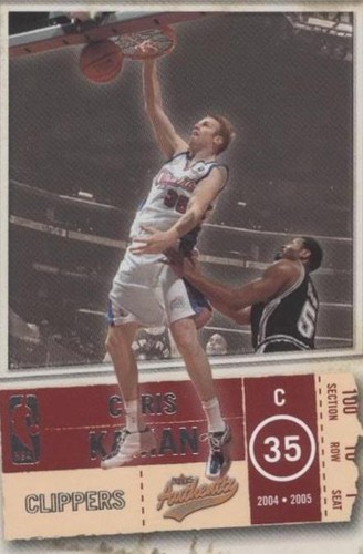 2004-05 Fleer Authentix - Chris Kaman #95